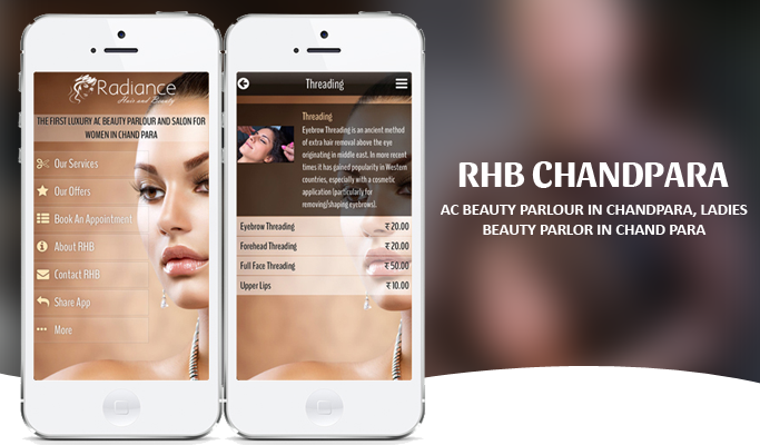 iphone App for Beauty salon in India